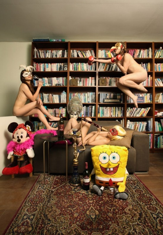 Illustration for article titled The Whimsical Adventures of Levitating Naked Ladies (NSFW-ish)